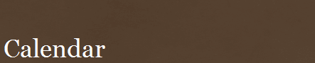 Calendar